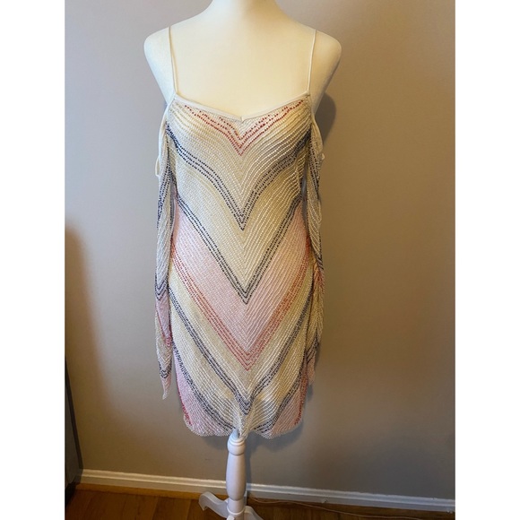 NEW Free people draw the line beaded dress never worn - Picture 2 of 8